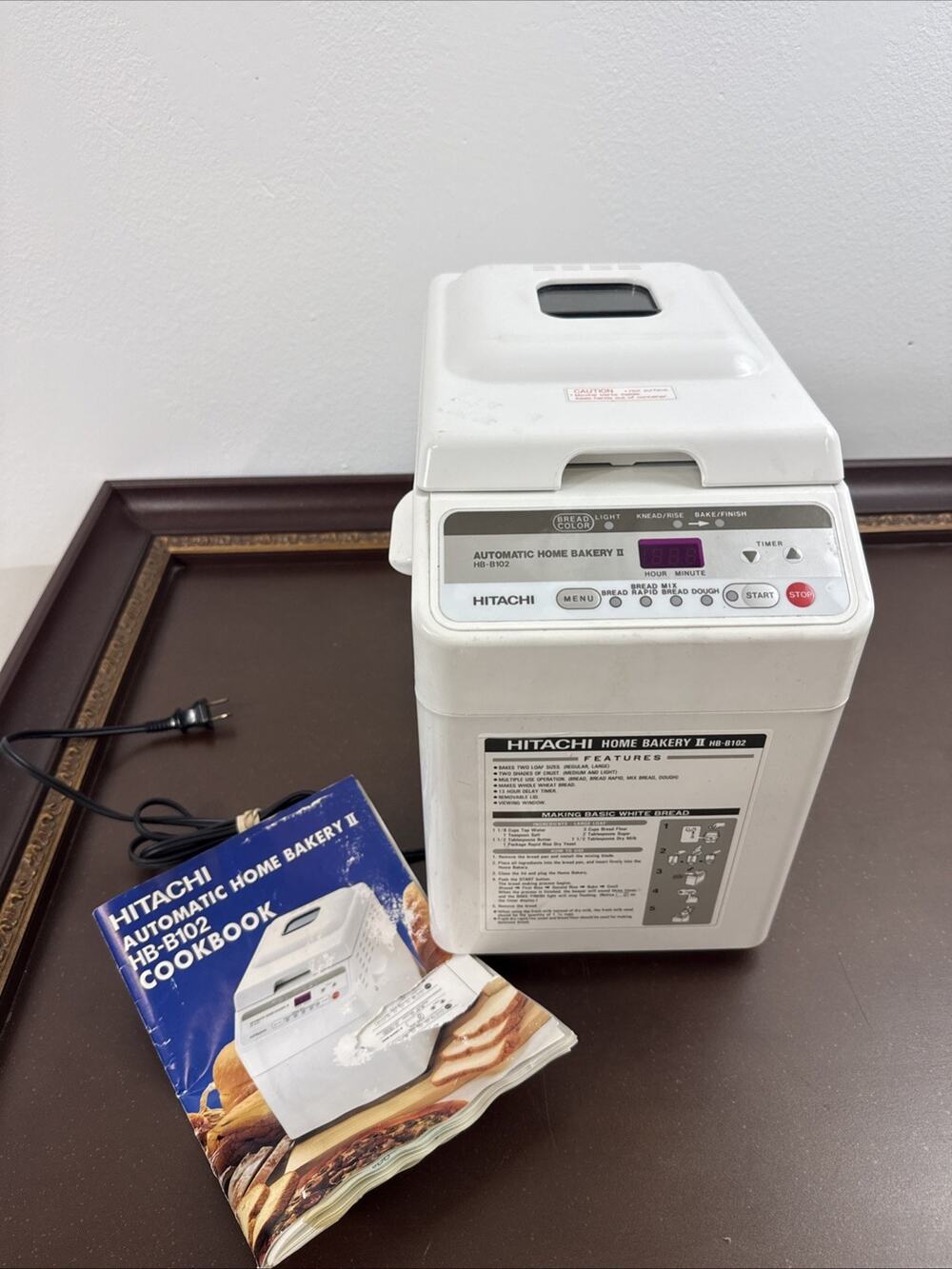 Hitachi Home Bakery II HB-B102 – 2lb Loaf Capacity, Dough & Bake Settings